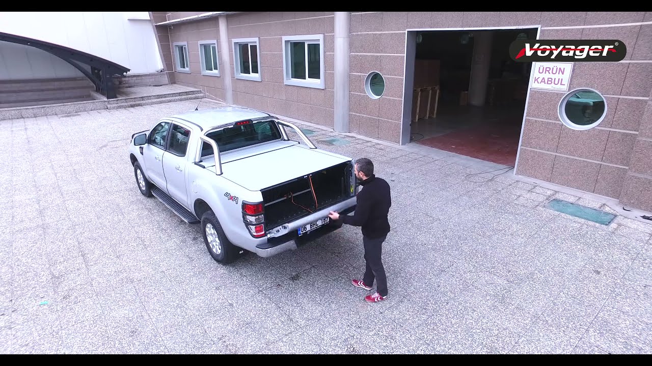 Laderaumabdeckung als 3 SET für Ford Ranger ab Baujahr 2012 Montagevideo
