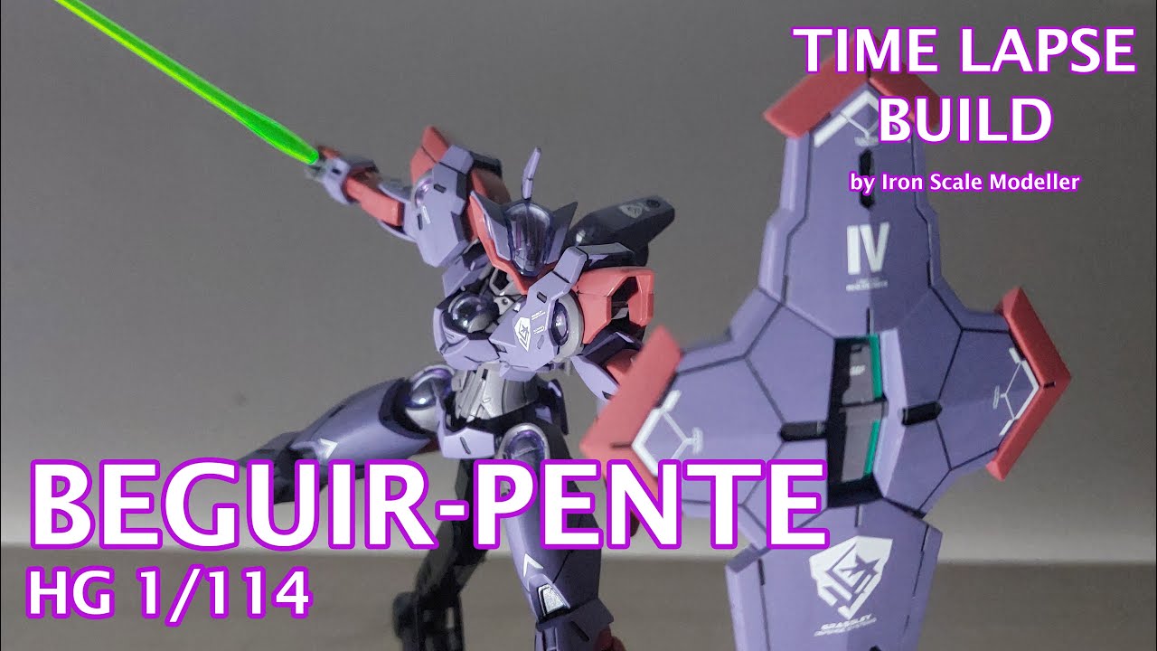 HG Beguir-Pente | Gunpla Time Lapse Build