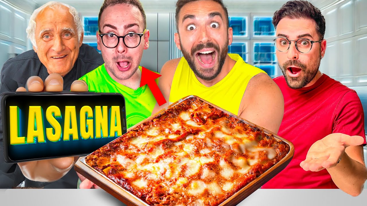 CUCINIAMO LE LASAGNE con MATTEOHS & ENRICO!! *Follia pura!*