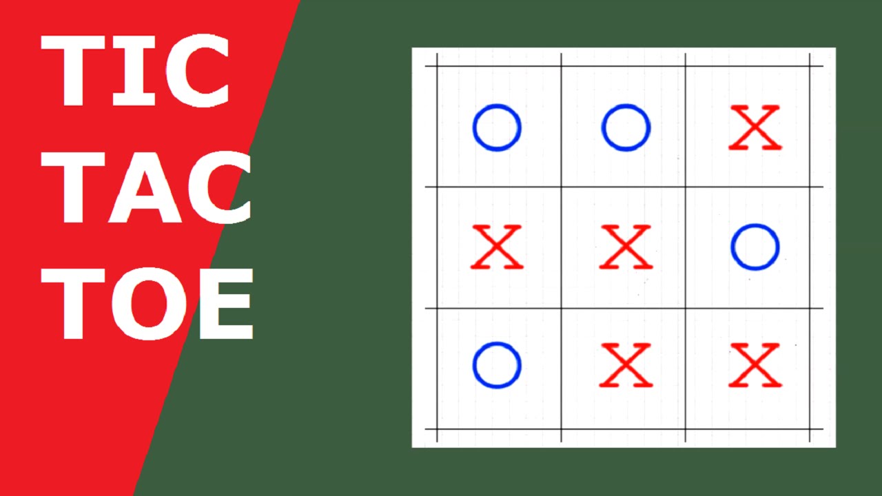 How to play Tic Tac Toe