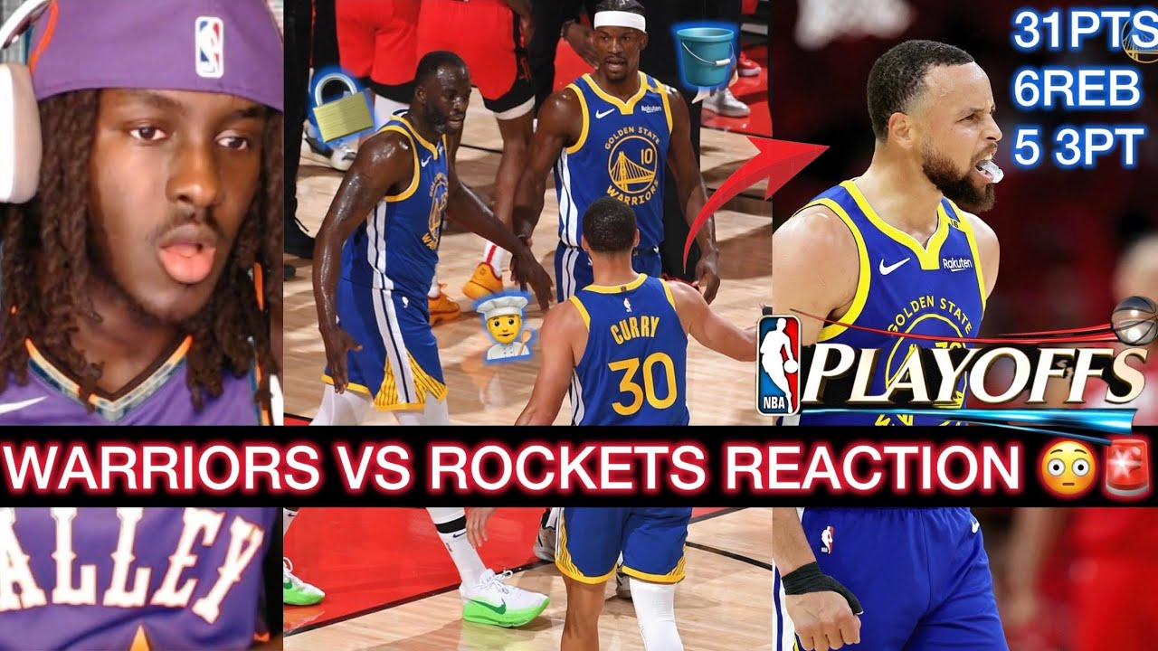 Reaction To Warriors Vs Rockets Playoffs Game 1 Highlights