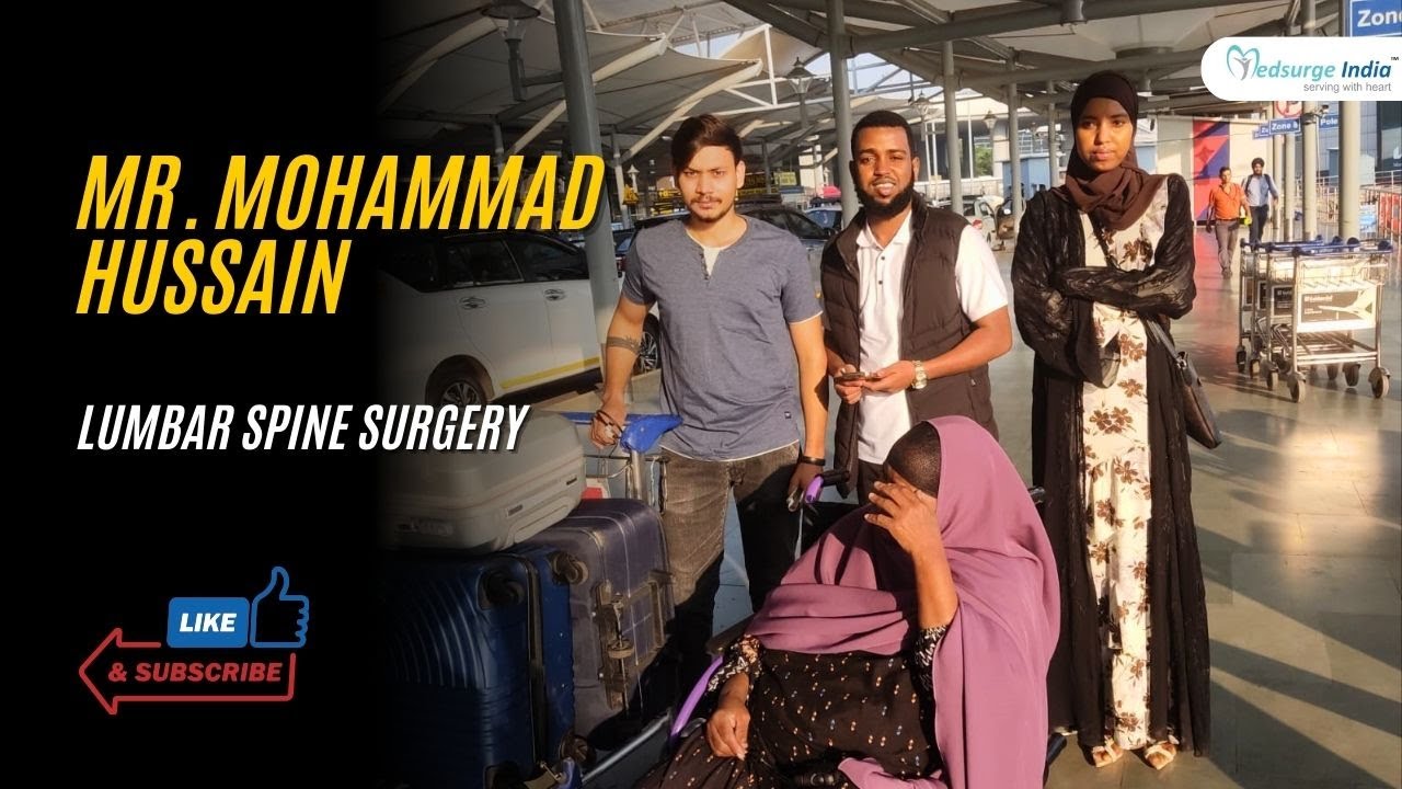 Spine Surgery India Best Hospital | Kenya to India Success Story | MedSurge India