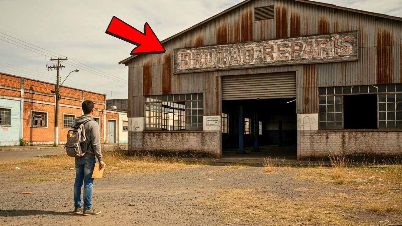 Abandonado aos 18, ele herdou a velha oficina do seu falecido avô… e descobriu um segredo chocante