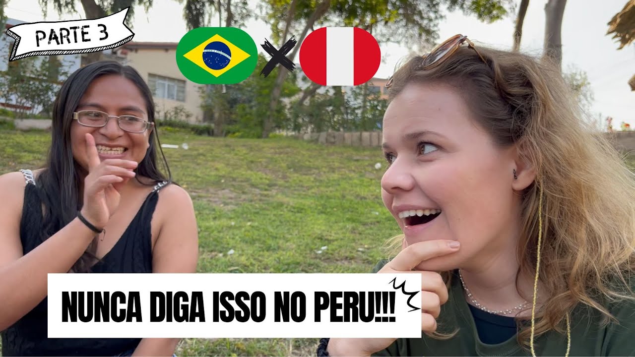 FALANDO PORTUGUÊS COM PERUANOS | LIMA | PERU | PARTE 3