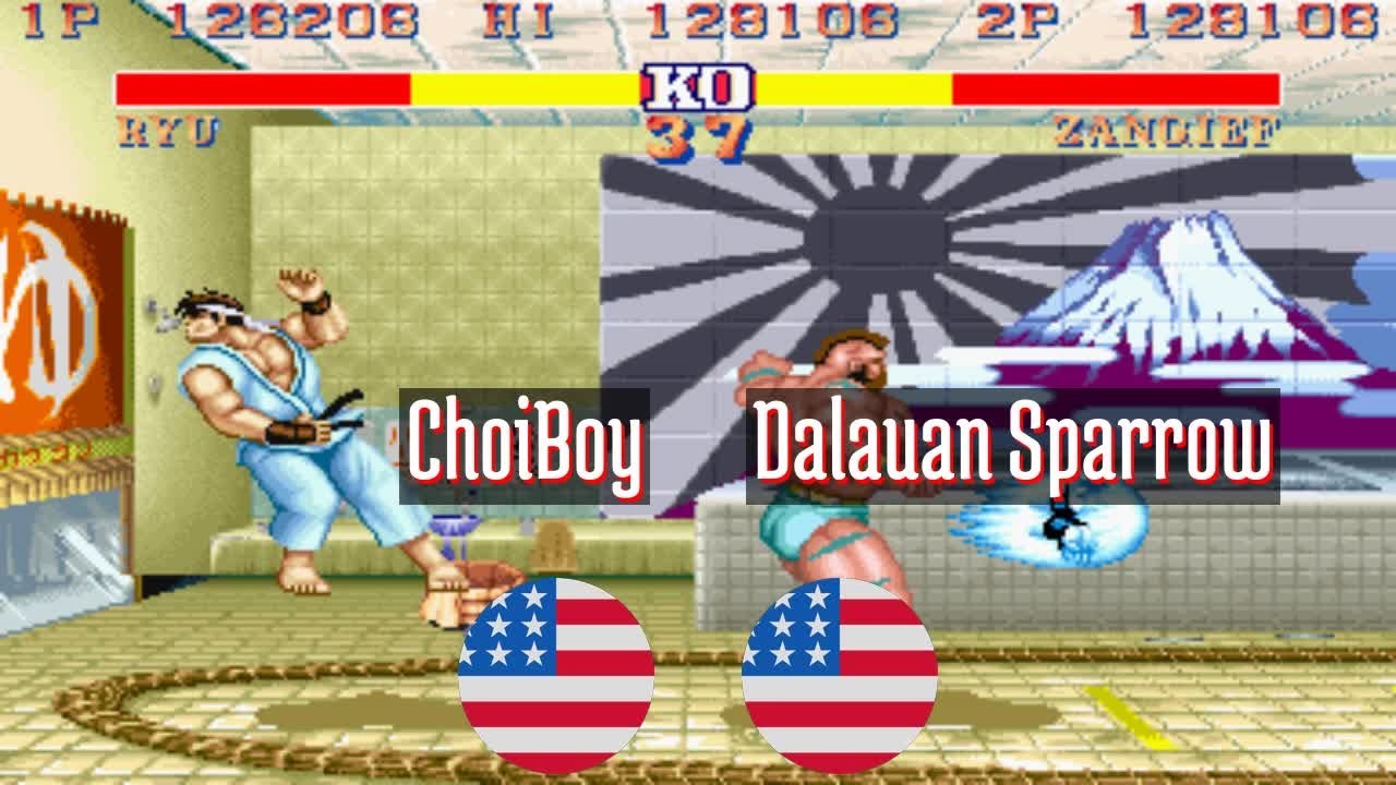 Street Fighter II Hyper Fighting (FT5) - ChoiBoy (US) vs Dalauan Sparrow (US) - 2021-09-30