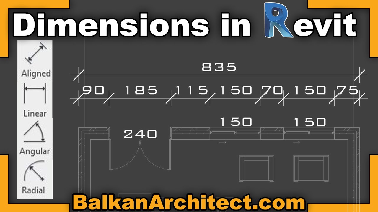 Dimensions in Revit - Beginner Tutorial