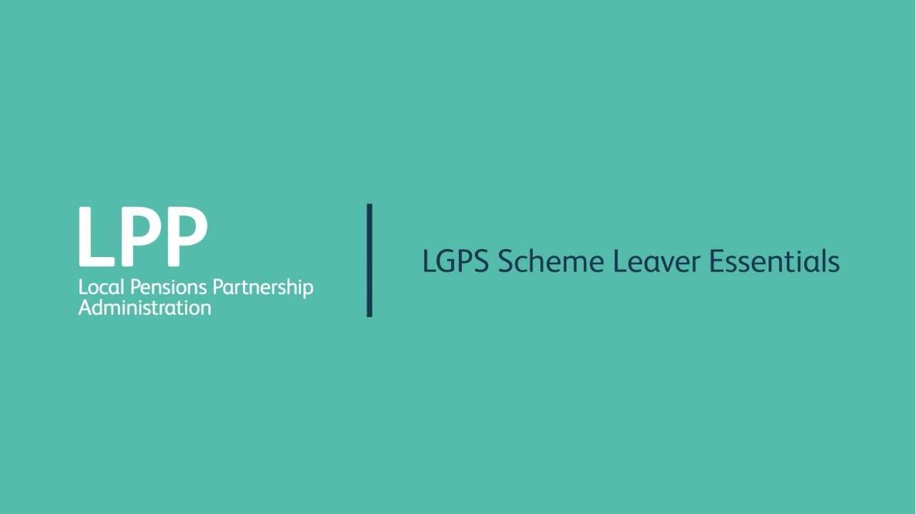 LGPS Scheme Leaver Essentials (North)