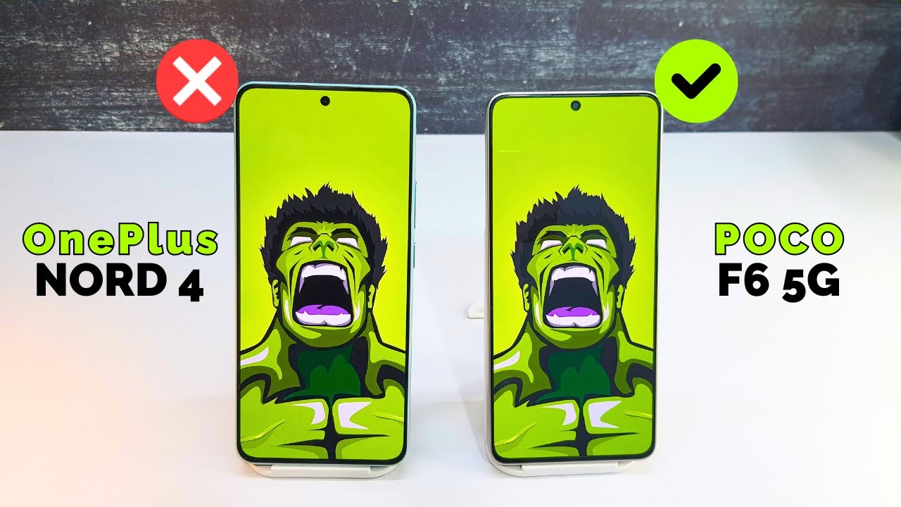 *UPDATED* OnePlus Nord 4 vs POCO F6 5G Speed Test 🔥