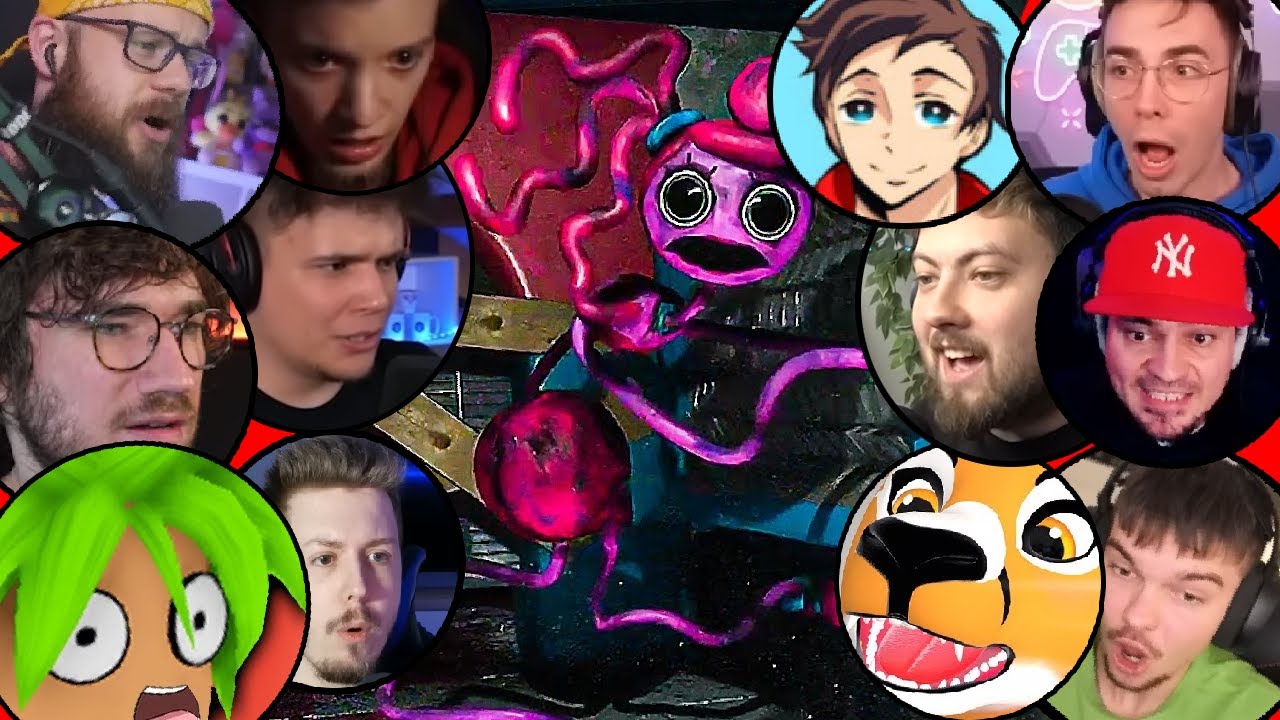 KONIEC MOMMY LONG LEGS REACKJE YOUTUBERÓW WOJAN, ADMIROS, JUNIORSKY, PALION, maciekVR, SHARIKANVR