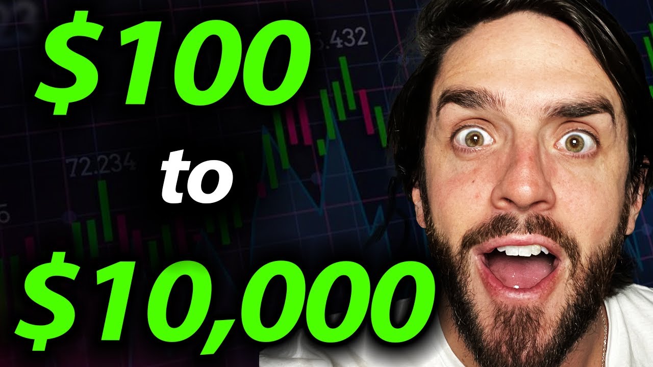 How To Grow $100 To $10,000 Trading Crypto In 2023 | 100x Strategy  🚀🚀🚀#cryptotrading #ethereum #btc
