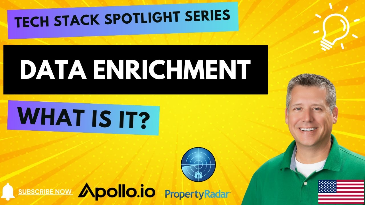 Tech Stack Spotlight | Data Enrichment into your CRM using Apollo and Property Radar