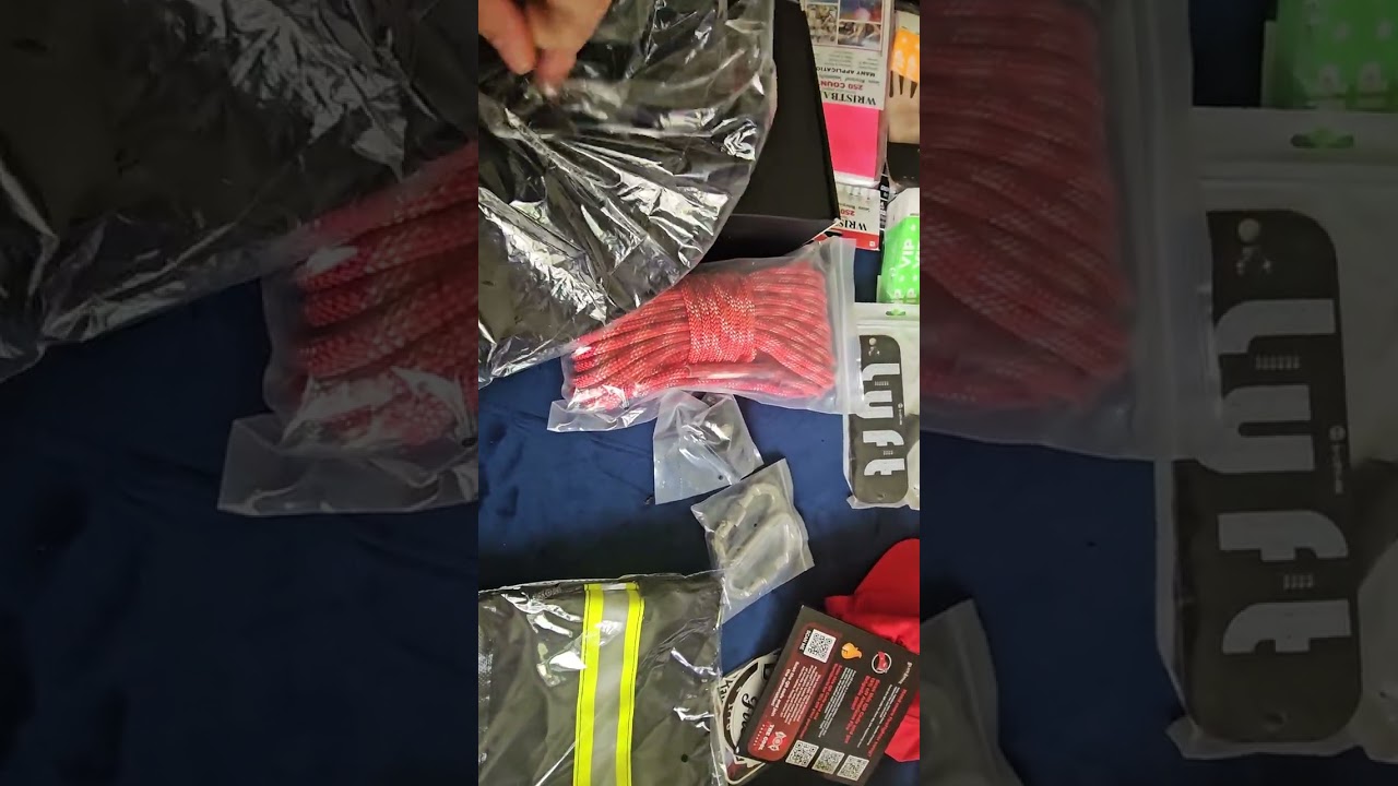 August 2025 BURN BOX! Mystey box style #mysterybox #firefighters #unboxing 
