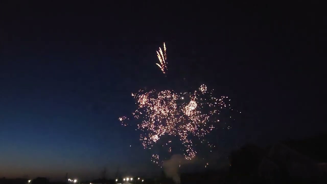 2024 Backyard fireworks display!
