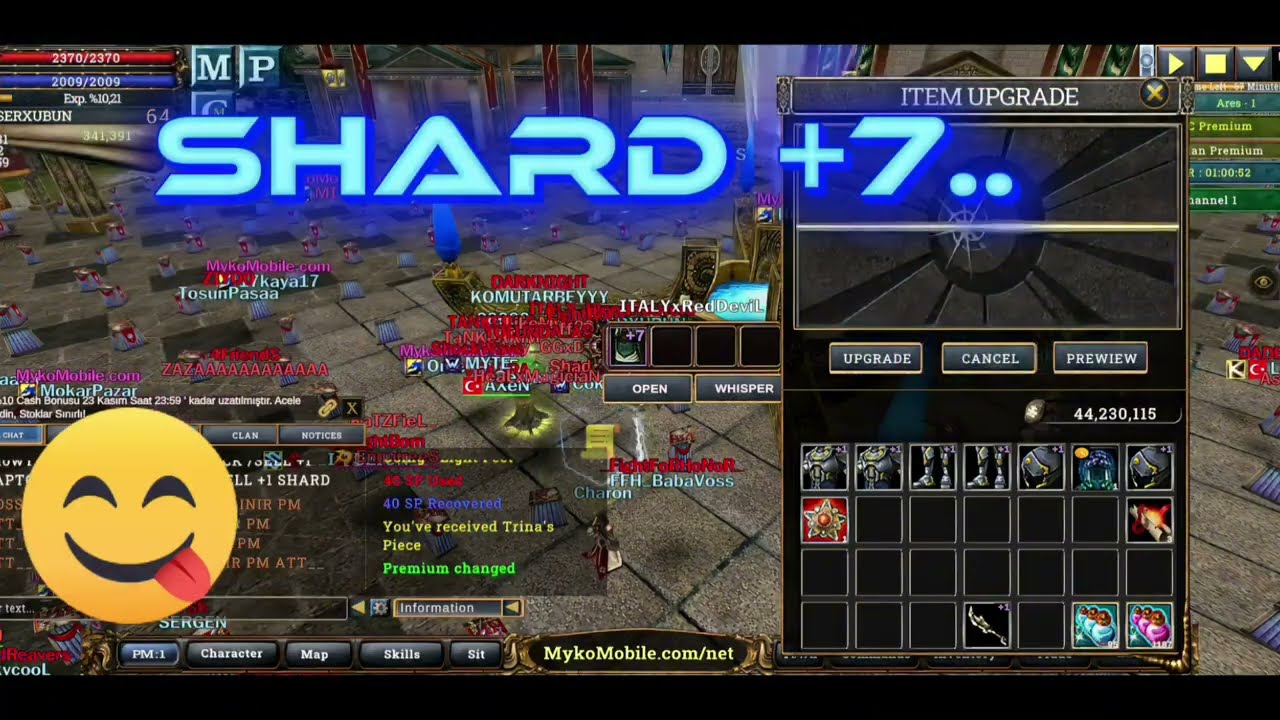 MYKO MOBİLE [Knight Online Mobile]- UPGRADE-1 (Yolun Sonu, Sonun Başlangıcı)