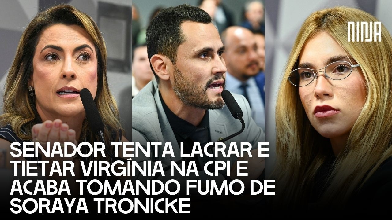 🔥Cleitinho interrompe CPI para tietar Virgínia e toma choque de realidade de Soraya Thronicke🔥