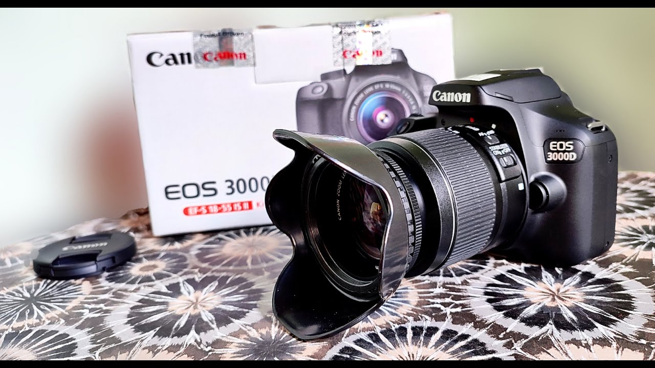 Canon 3000D Unboxing | Canon EOS 3000D With 18-55 Lens |  Best DSLR Camera |