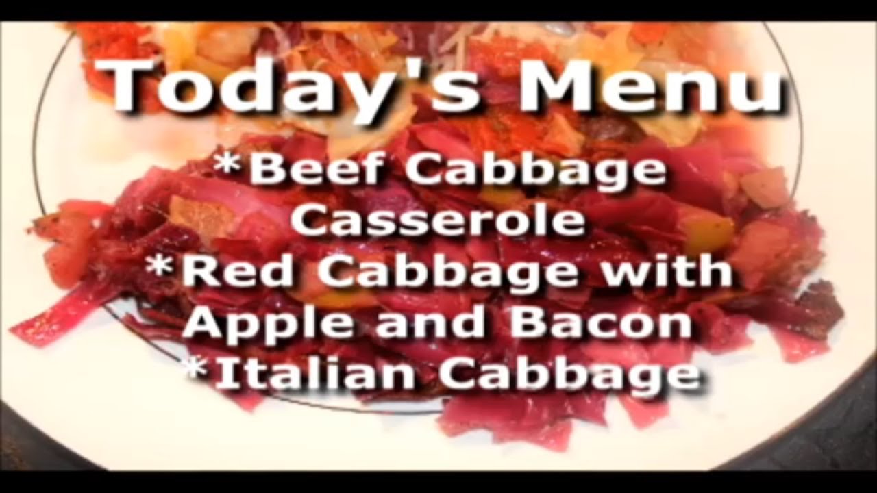 Everyday Manna with Lisa Smith: Cabbage  3 Ways