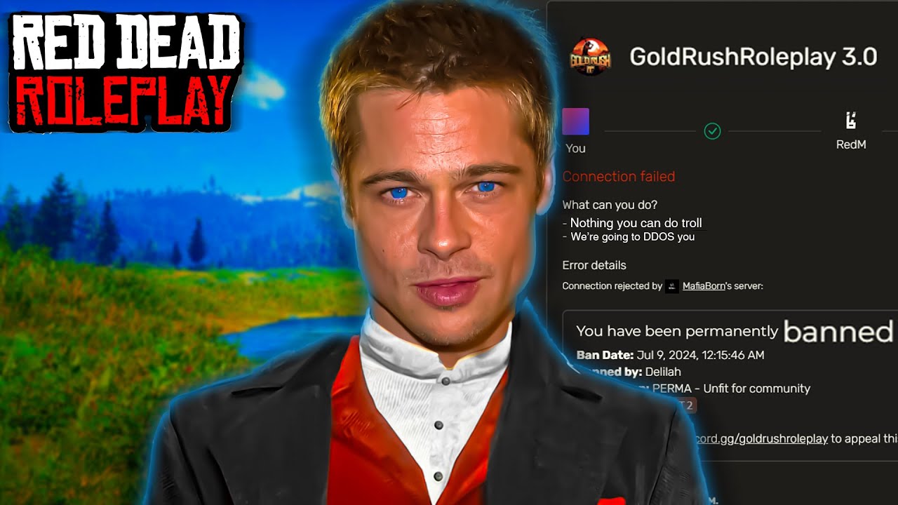 Getting DDOSSED By A Corrupt Server In Red Dead RP