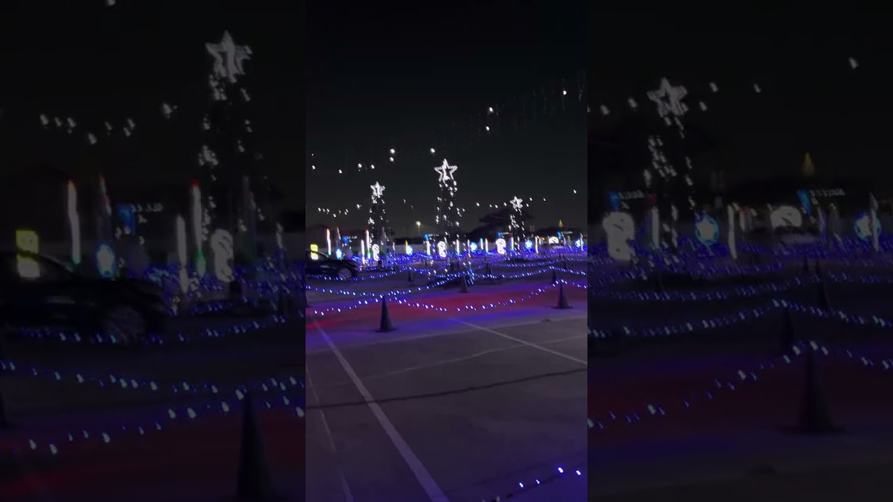 Drive through Christmas Dispay