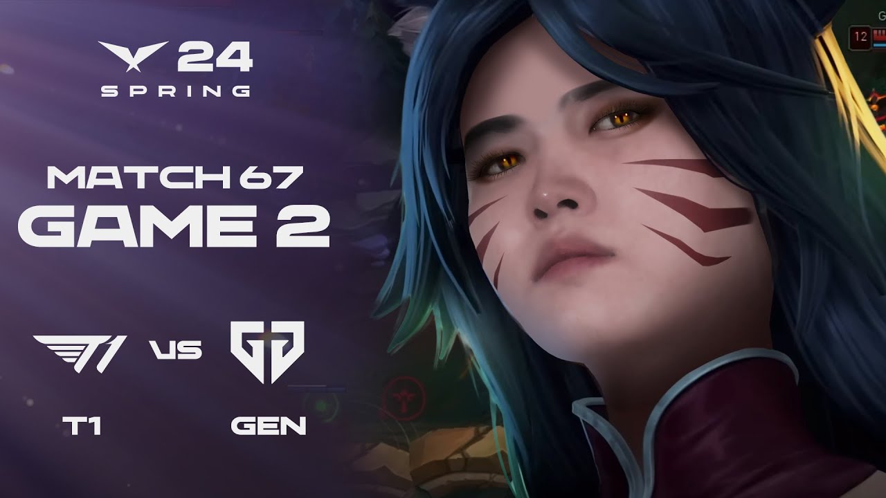 매혹 걸다: 적의 마음을 사로 잡아 호리다 | T1 vs. GEN 게임2 하이라이트 | 03.09 | 2024 LCK 스프링 스플릿