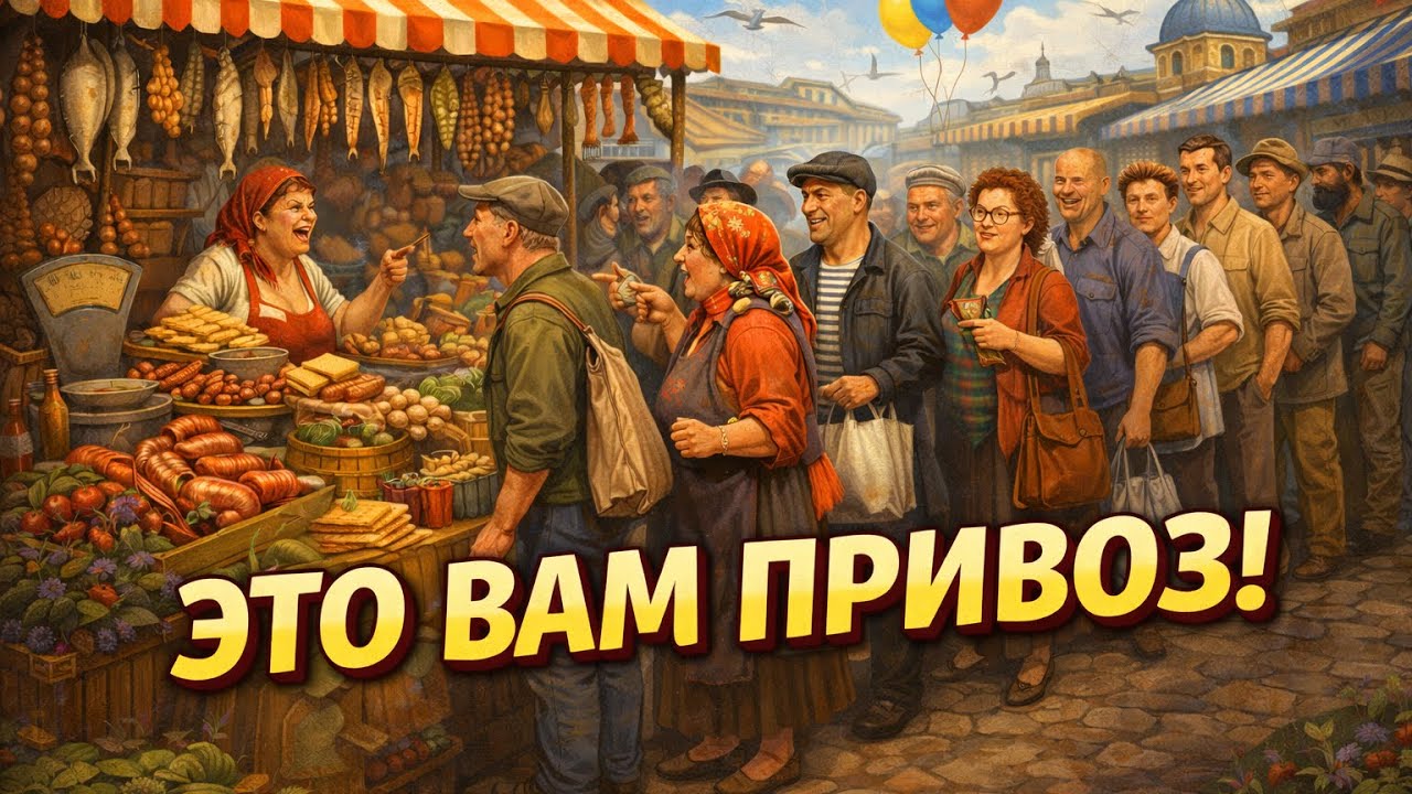 «ЭТО ВАМ ПРИВОЗ!»-это характер, стиль и одесская философия торговли.
