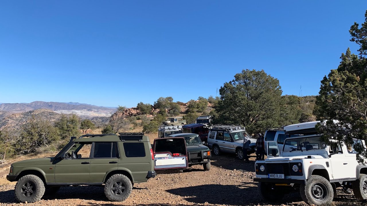 Off Roading Montana Mountain Trail with the Arizona Land Rover Owners Group
