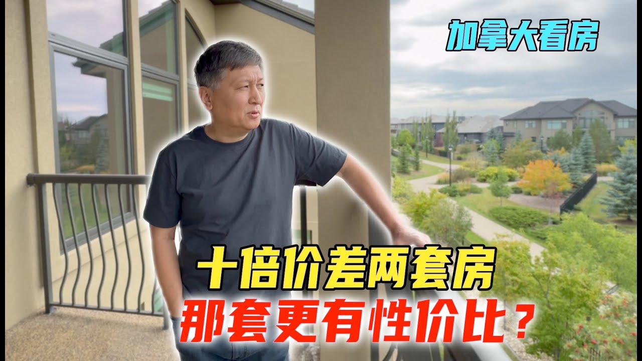 加拿大房产大佬，带你看埃德蒙顿房市，价差十倍两套房，哪套更有性价比？