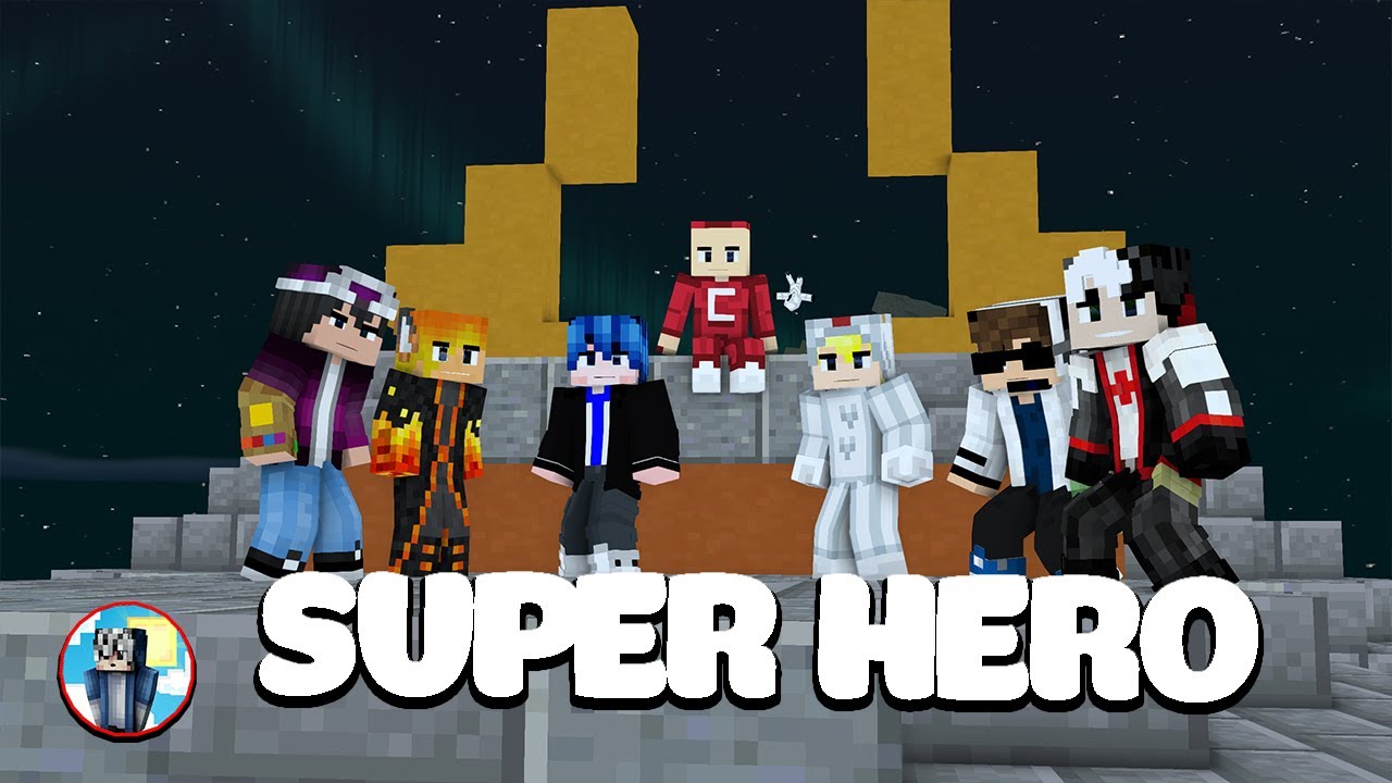CUỘC CHIẾN CỦA C&Aacute;C YOUTUBER MINECRAFT - SUPER HERO | PONBI
