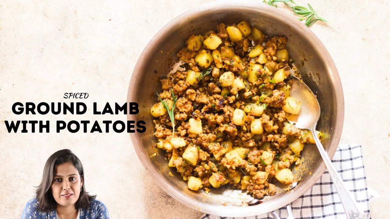 Spiced Ground Lamb with Potatoes