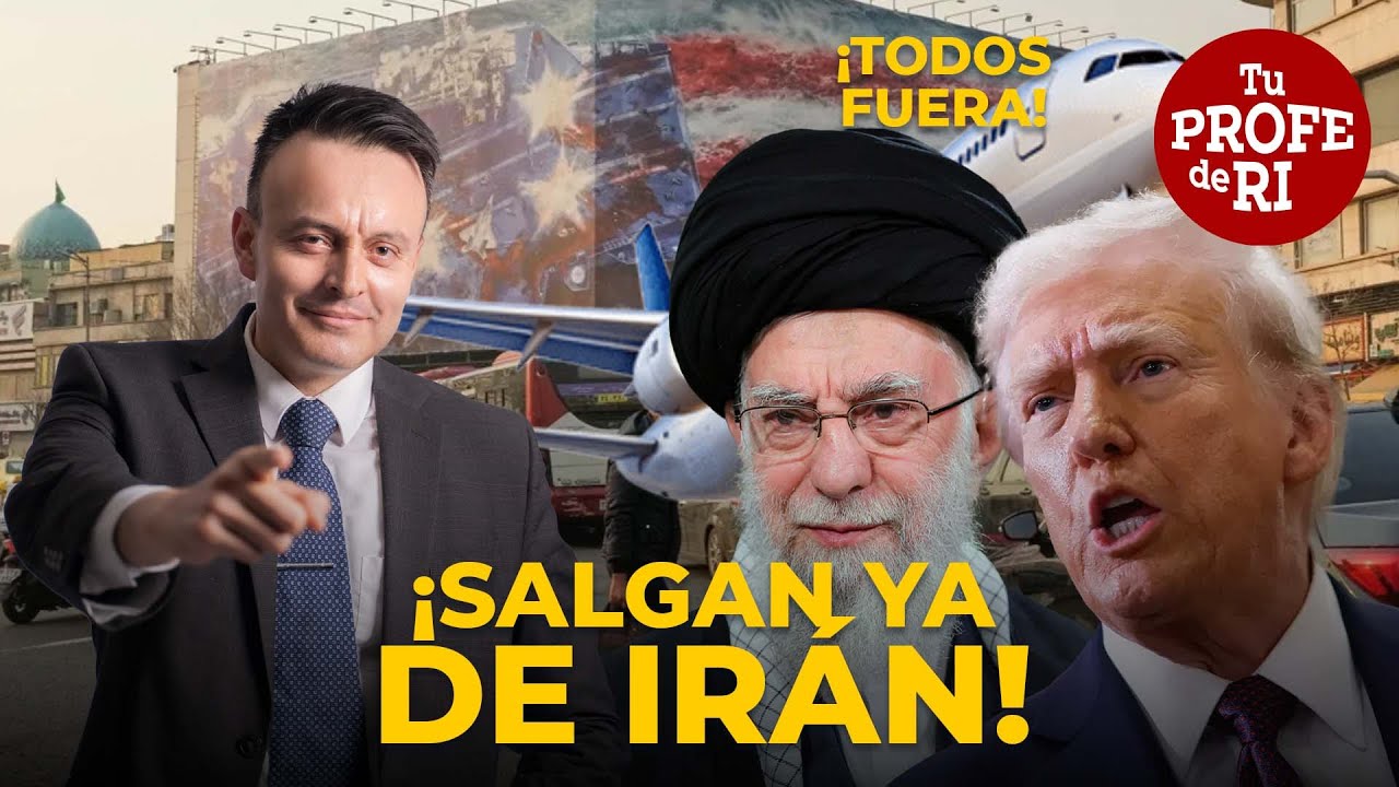¡ALERTA! SALGAN DE IRÁN AHORA: EMBAJADA VIRTUAL DE EEUU A SUS CIUDADANOS. PRONTO NO HABRÁ VUELOS