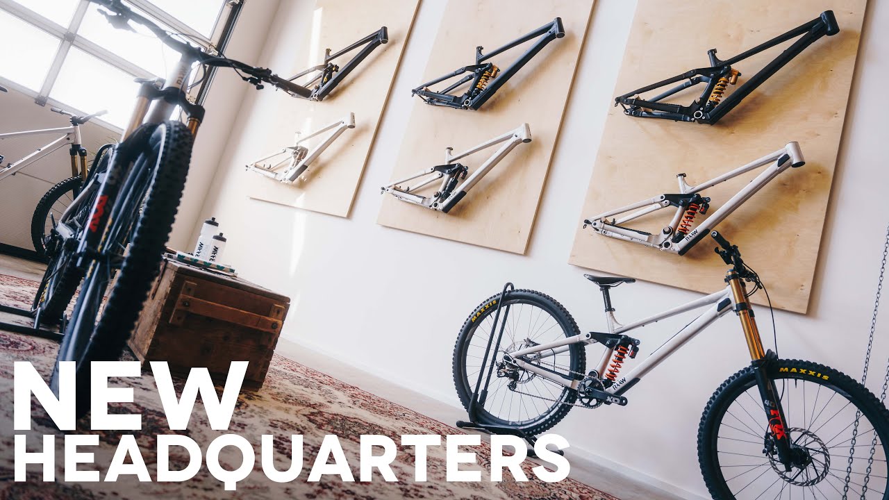 NEW HEADQUARTERS | Showroom Tour - RAAW Mountain Bikes