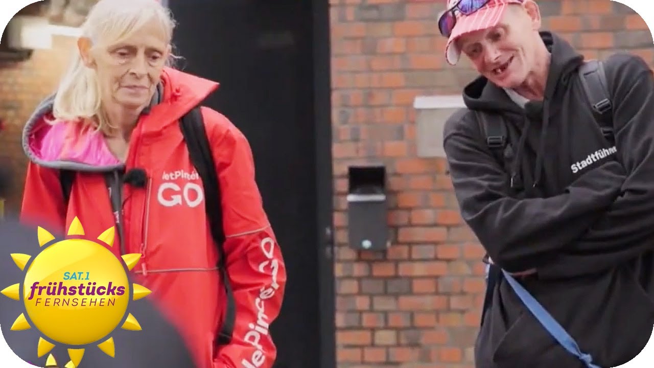 Eine alternative Stadtführung - Obdachlose zeigen ihre Stadt | SAT.1 Frühstücksfernsehen