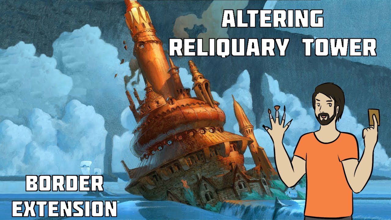 MtG Altered Art - Reliquary Tower - Tower