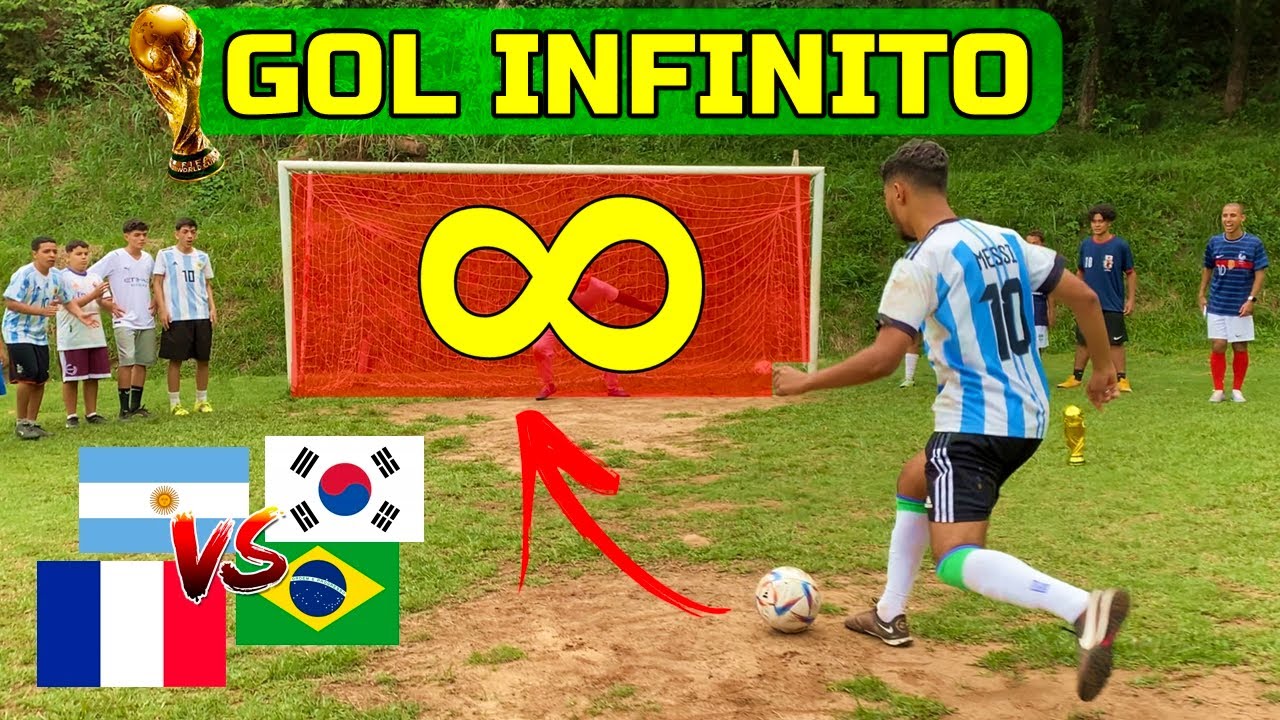 NÃO PODE ERRAR CHUTE! DESAFIO DO GOL INFINITO - QUEM VENCEU? ‹ Hariston ›