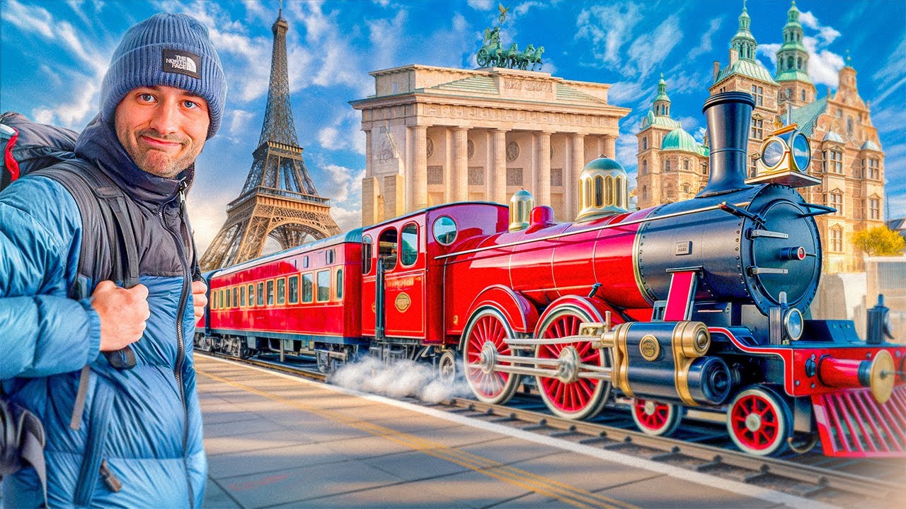 Faire PARIS - COPENHAGUE en TRAIN ! (une ville, une galère)