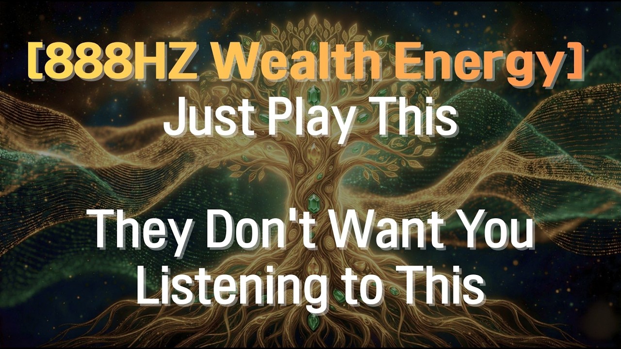 888Hz Tree of Life ◬ Deep Relaxing Meditation & Sleep | Attract Infinite Wealth(3.5 Hours)