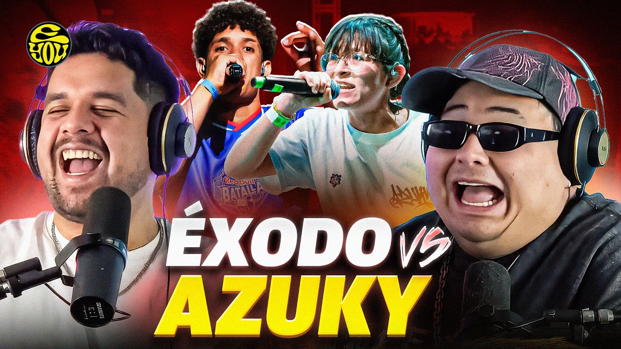 AZUKY DESTROZA EL ARGUMENTO DE LIGARLA PARA SIEMPRE! - Reacci&oacute;n a &Eacute;XODO vs AZUKY - EYOU TV