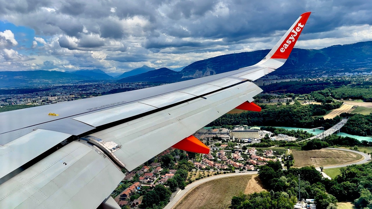[4K] Full Flight | EasyJet | Airbus A320-214 | Figari (FSC) - Geneva (GVA) | U21350 | HB-JXL