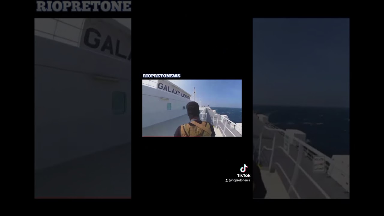NAVIO ISRAELENSE &Eacute; CAPTURADO NO MAR VERMELHO 👀🆕#noticias #informa&ccedil;&atilde;o #brasil