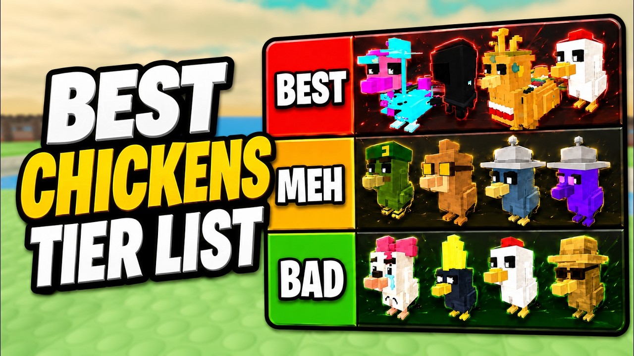 Grow a Chicken Fighter BEST CHICKEN TIER LIST! Roblox
