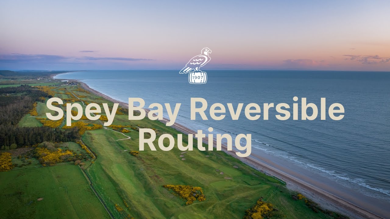 The first holes played on the Reversible Routing at Spey Bay!