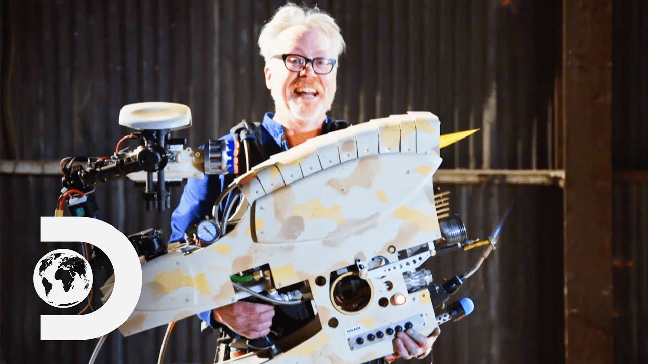 Adam Savage Builds A Real Life Zorg ZF-1 Pod Weapon From 'Fifth Element'! | Savage Builds