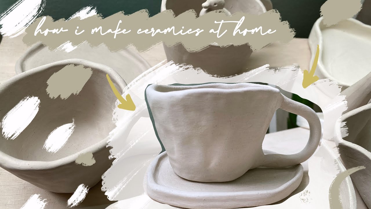 how I make ceramics at home