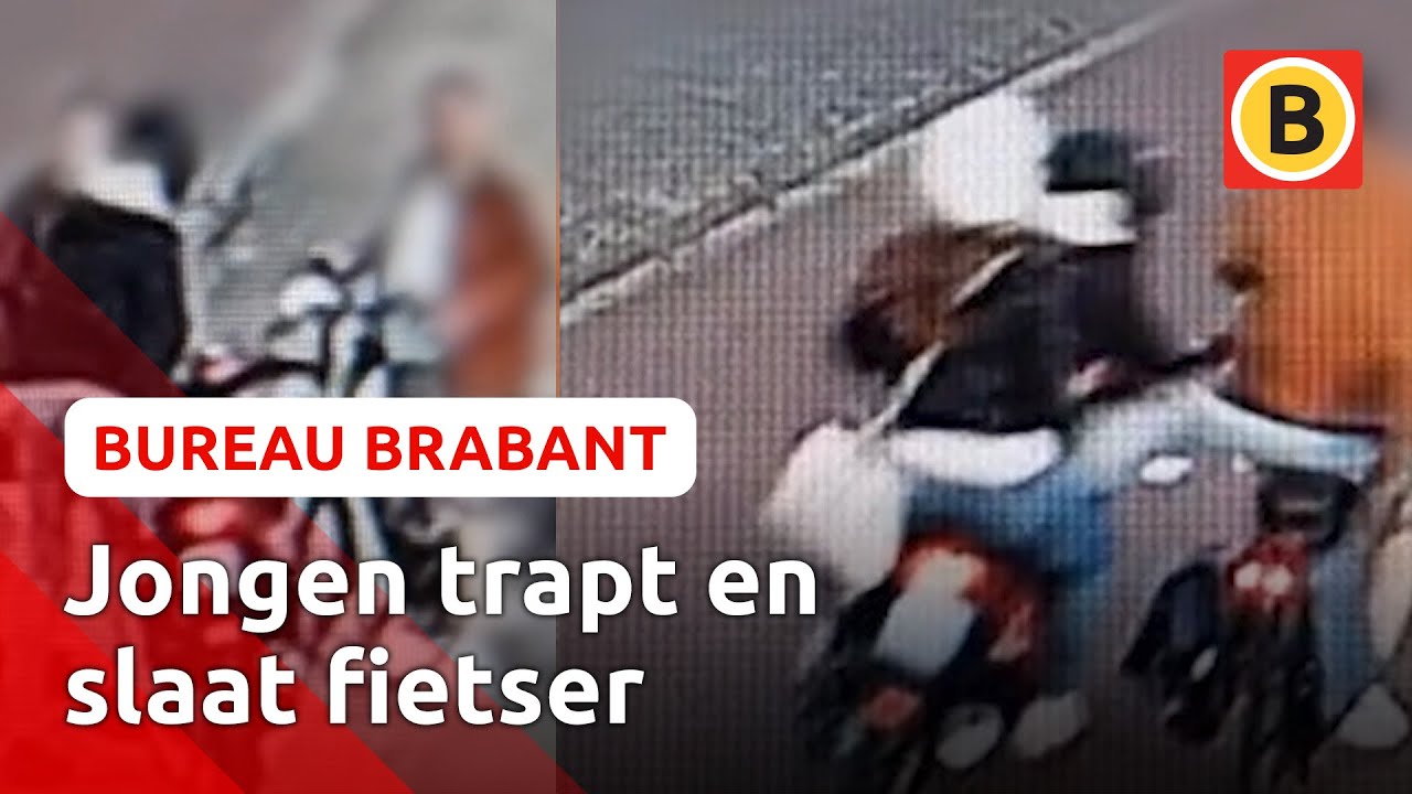 Fietser wordt getrapt, aangereden en geslagen | Bureau Brabant