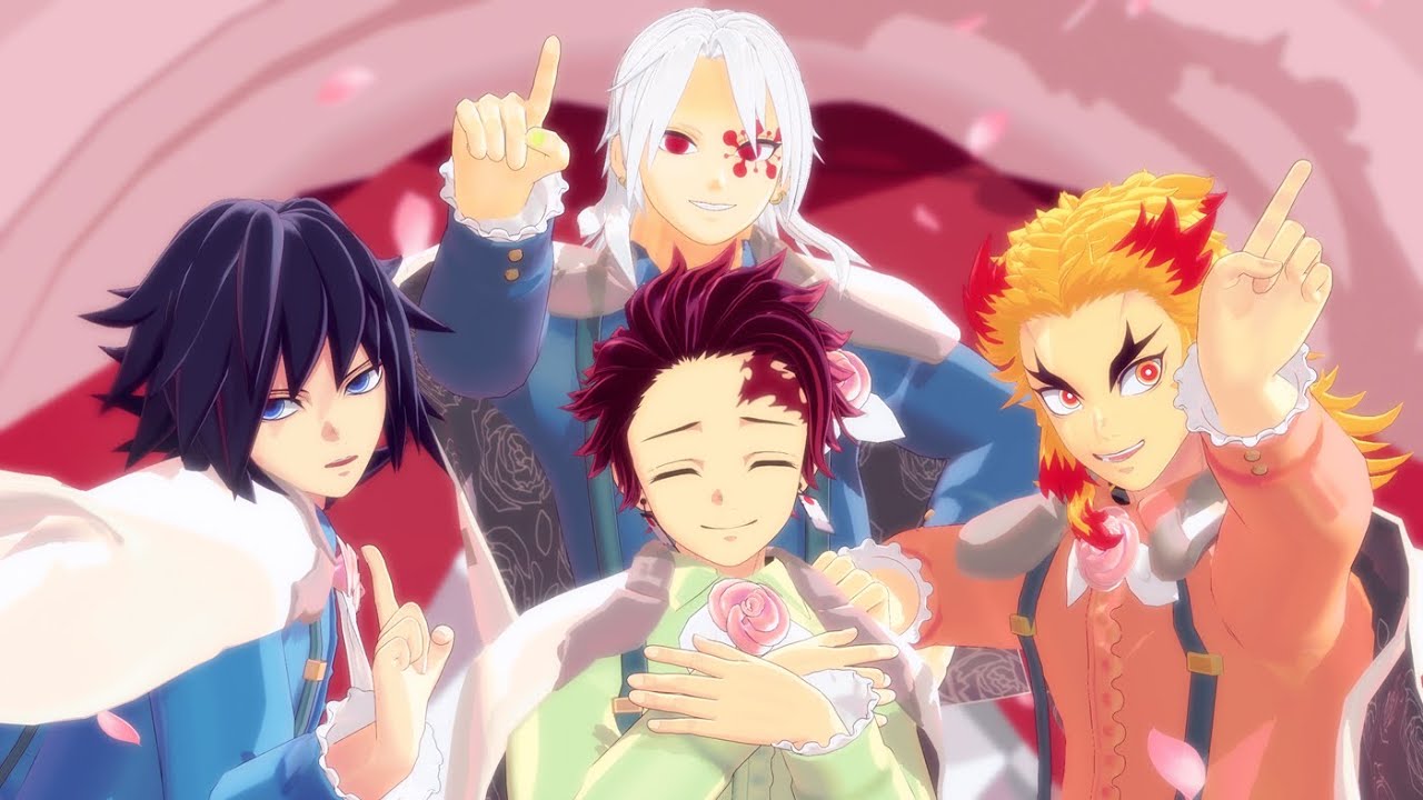 【#鬼滅のMMD】Nobody Knows【冨岡義勇･宇髄天元･竈門炭治郎･煉獄杏寿郎】
