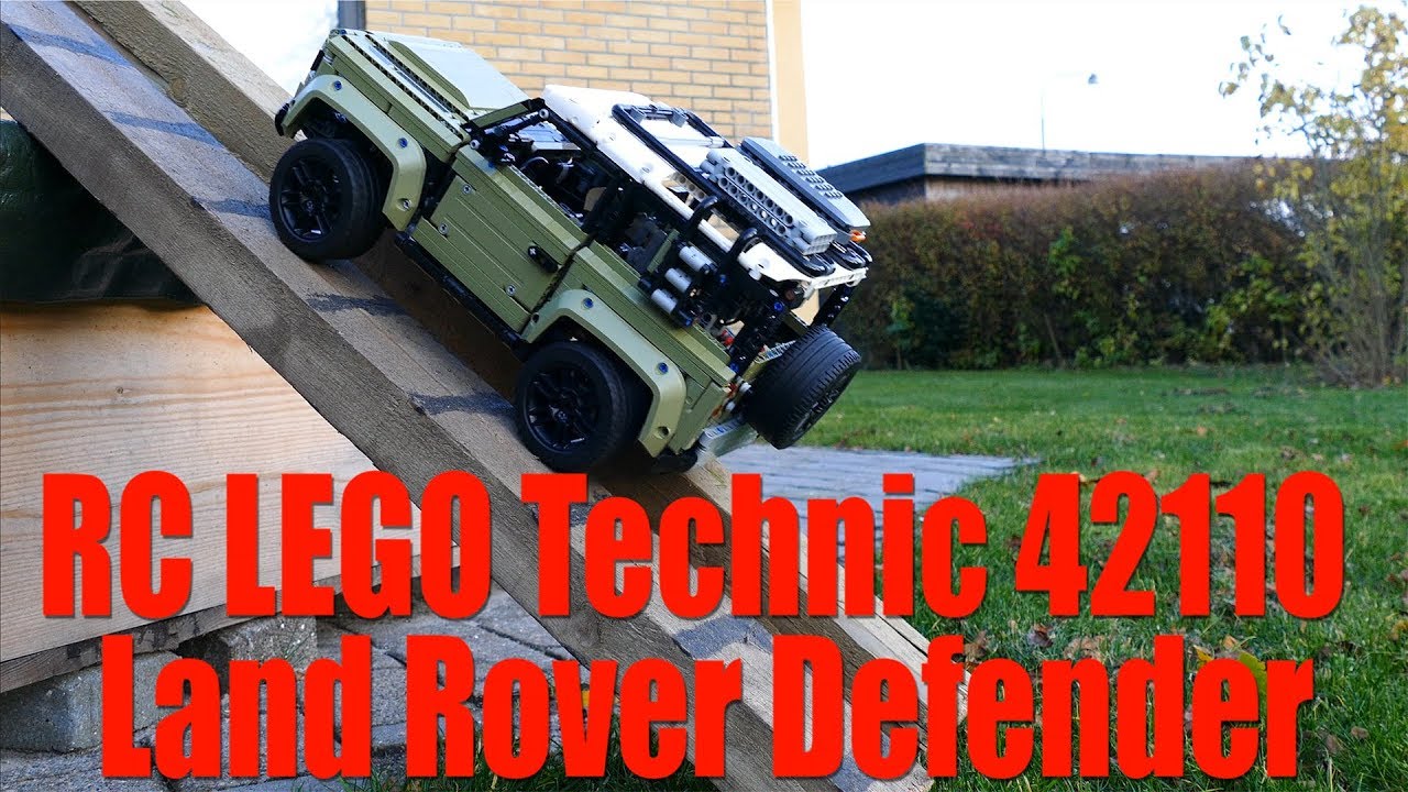Instructions - RC Motorized Land Rover Defender LEGO Technic 42110+42099