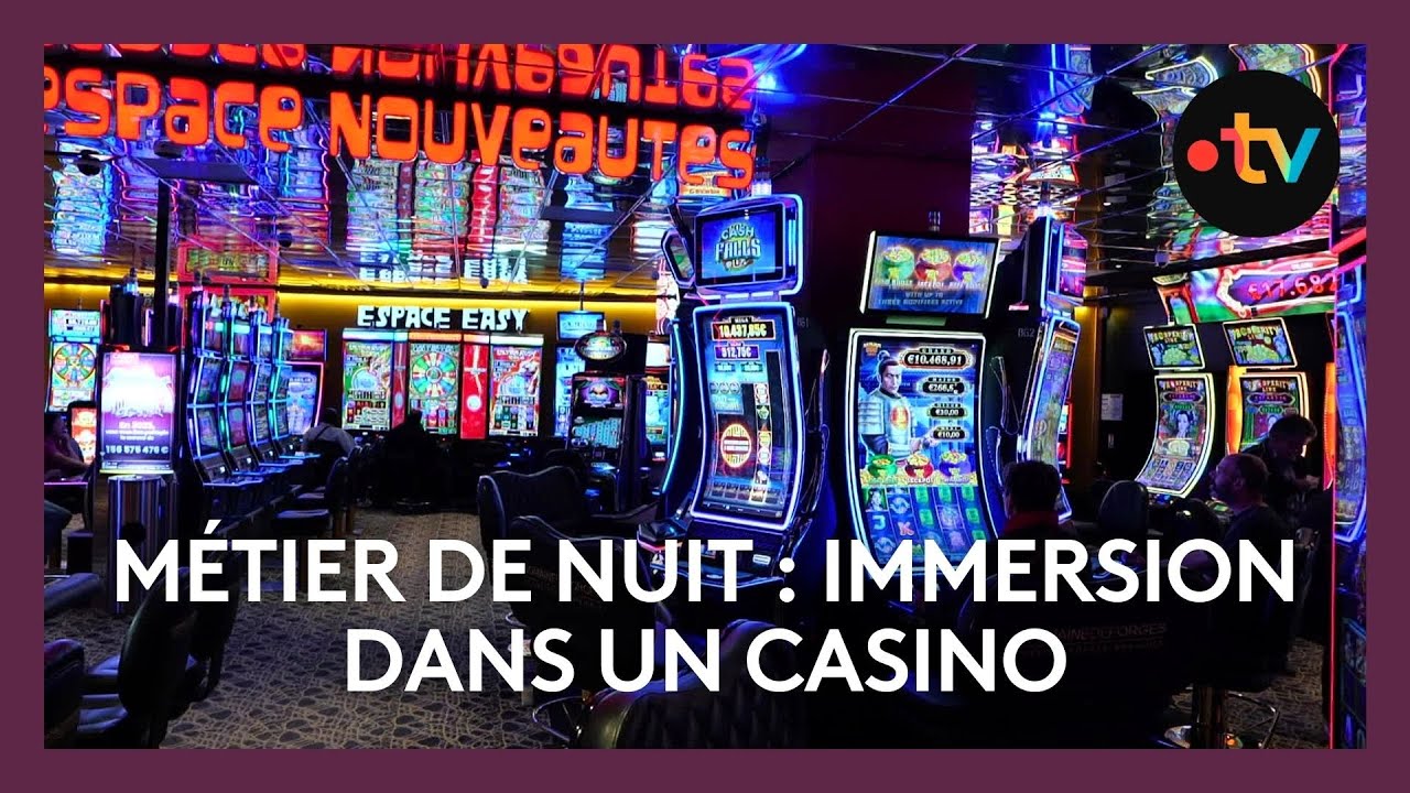 Métier de nuit : immersion dans un casino