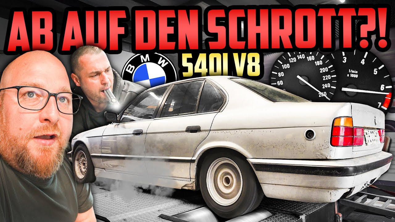 Motor LÄUFT, ABER kein Vortrieb! - BMW E34 4.0L V8 - ERSATZTEILE sind SELTEN & TEUER!