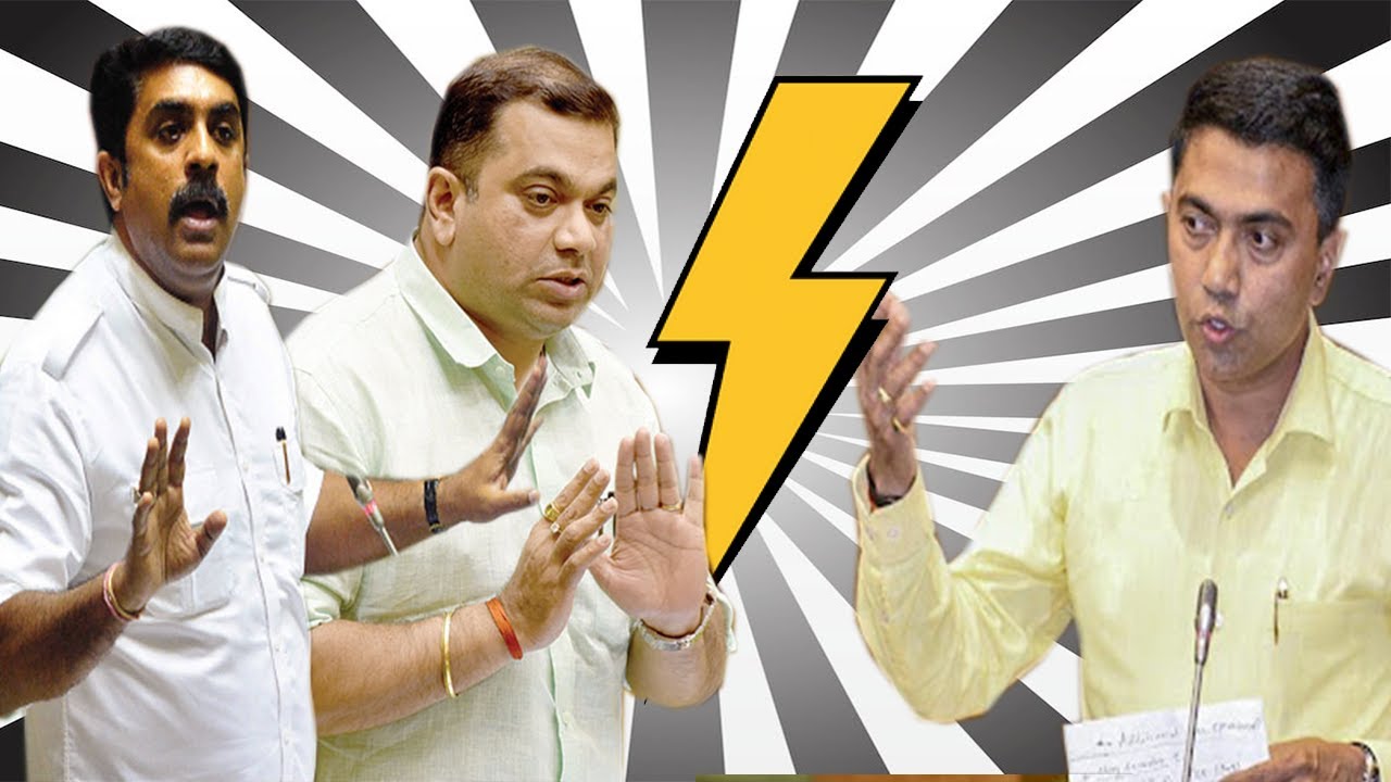 Heated arguments between CM, Vijay and Rohan on Mhadei Issue