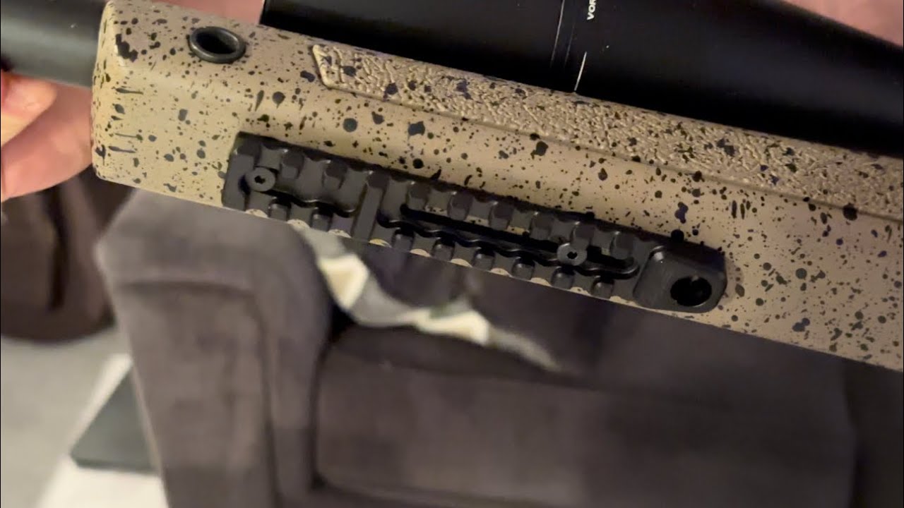Area 419 Picatinny Rail Install on Bergara HMR